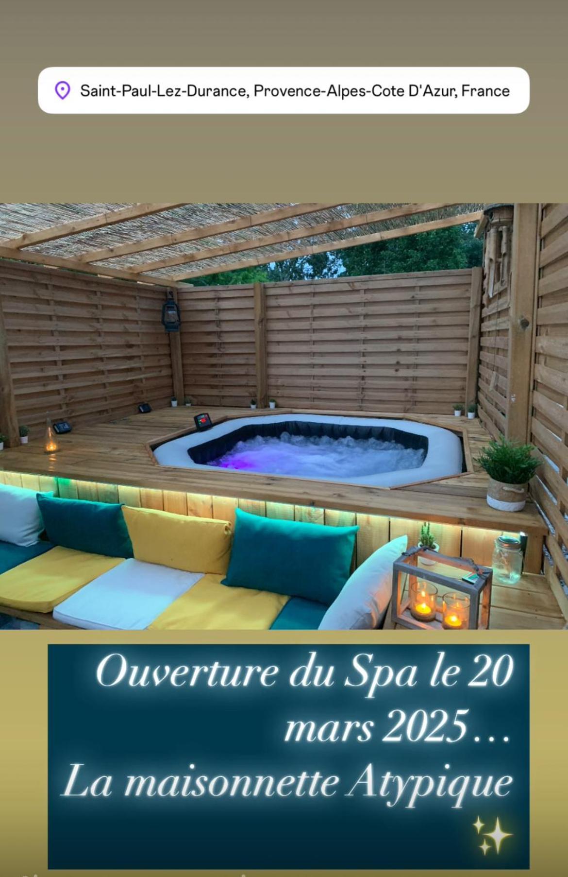 Maisonnette Atypique Cadarache-Iter Saint-Paul-les-Durance Luaran gambar